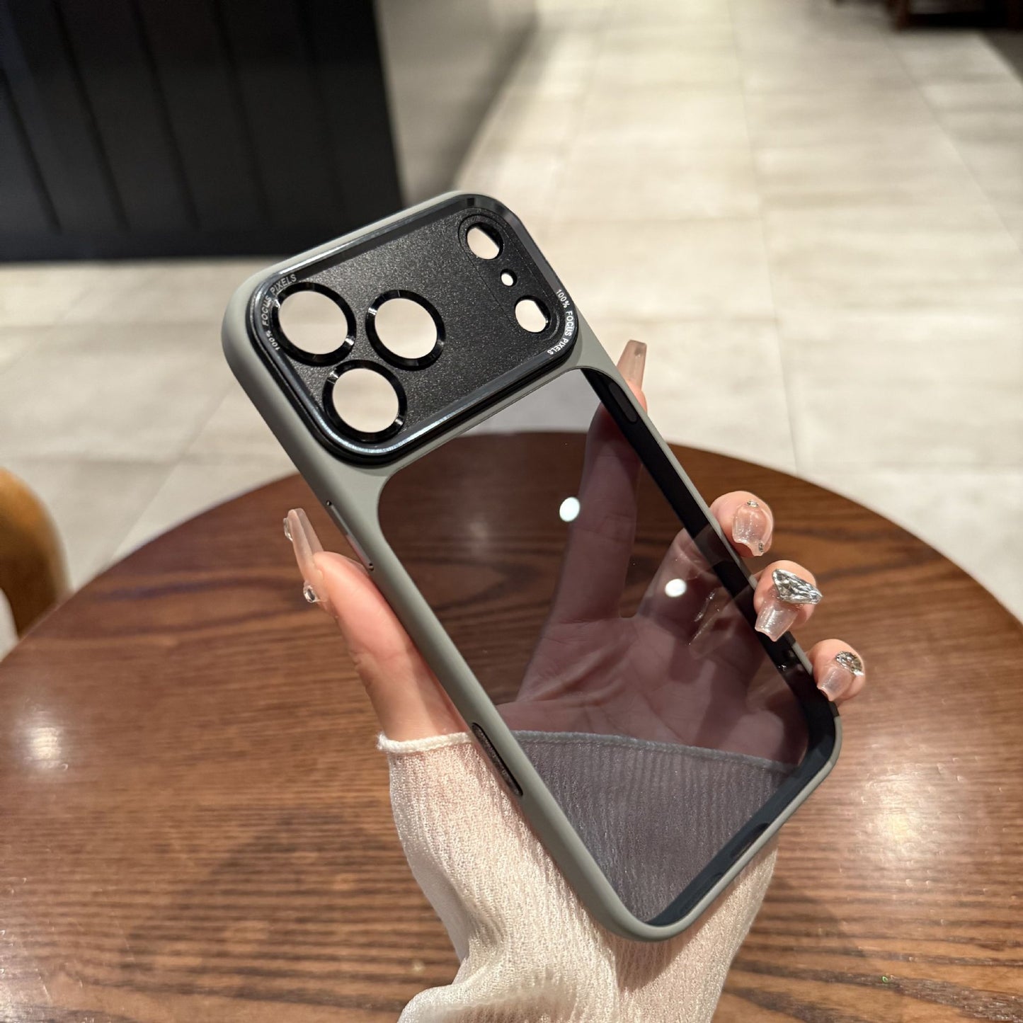 Phone Case Integrated AI Button Metal Lens Protective Cover