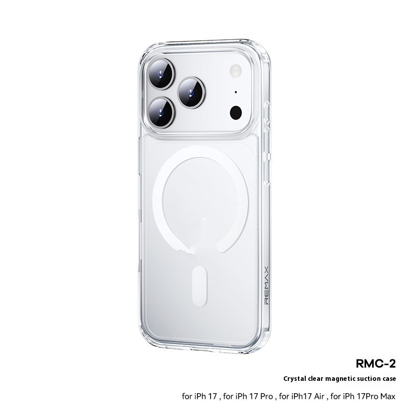 Transparent Phone Case Soft Glue Magnetic Suction