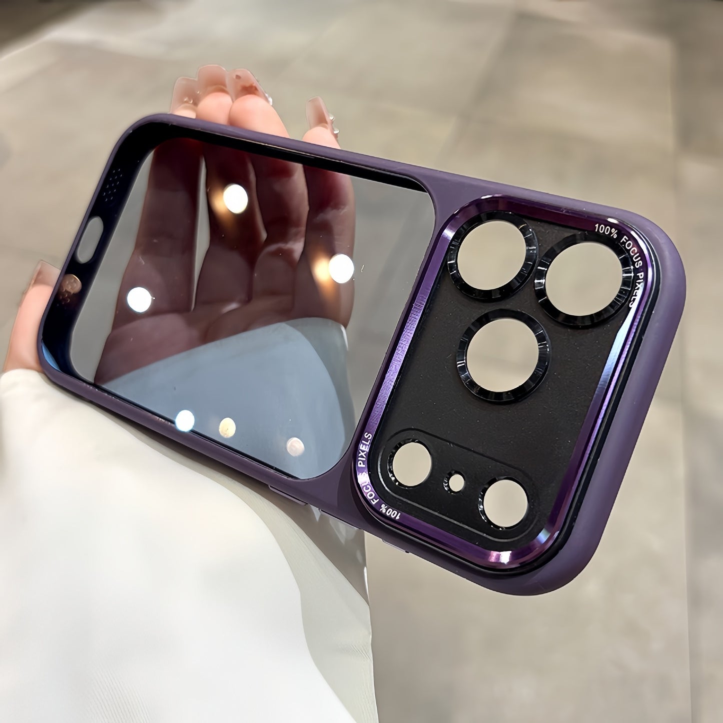 Phone Case Integrated AI Button Metal Lens Protective Cover