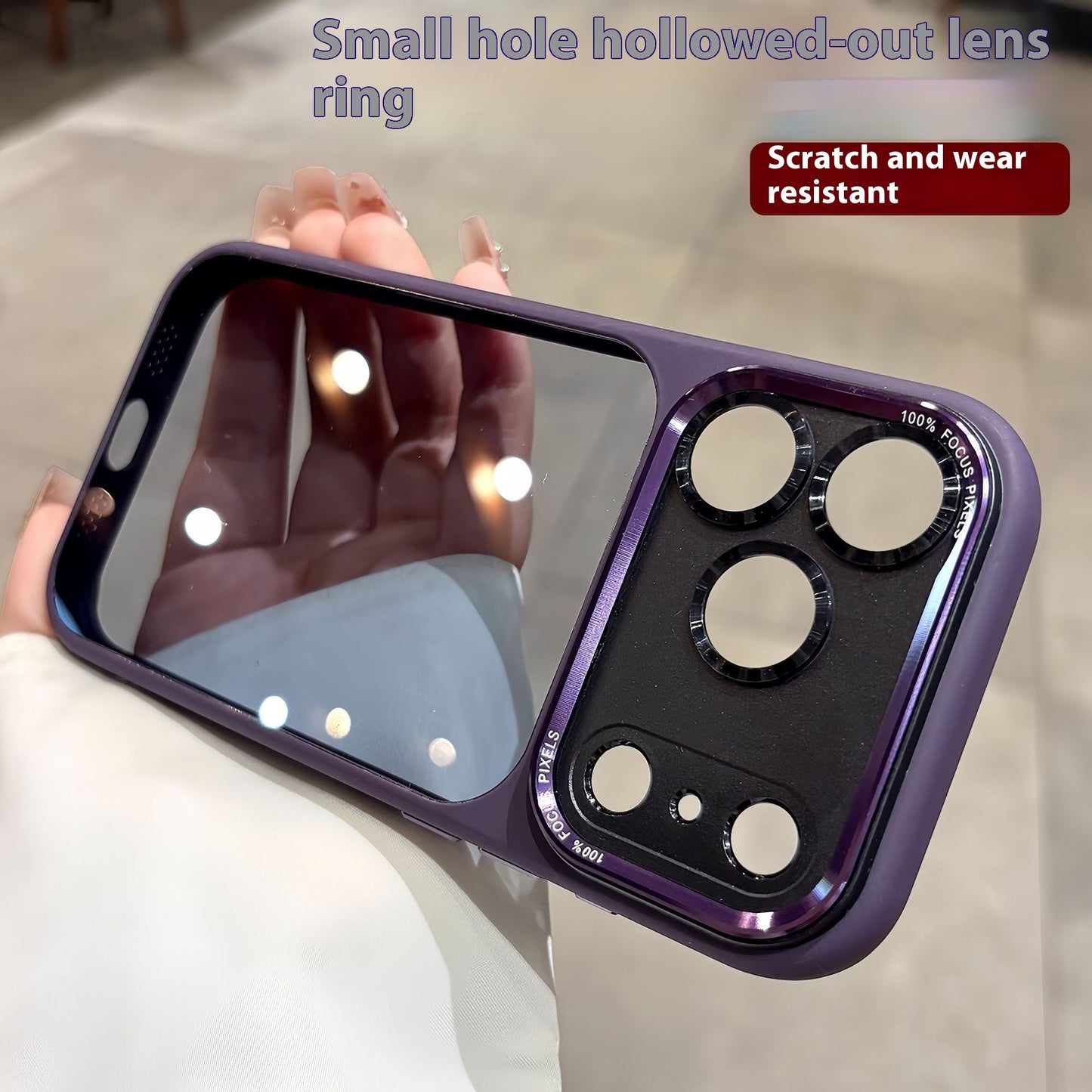 Phone Case Integrated AI Button Metal Lens Protective Cover