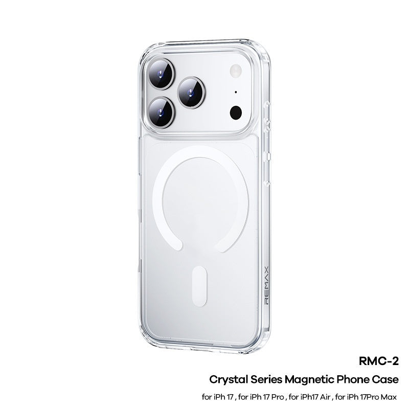 Transparent Phone Case Soft Glue Magnetic Suction