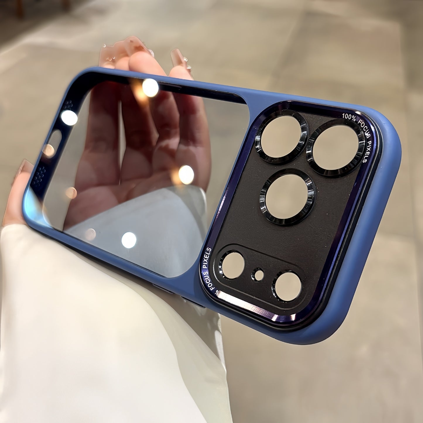 Phone Case Integrated AI Button Metal Lens Protective Cover