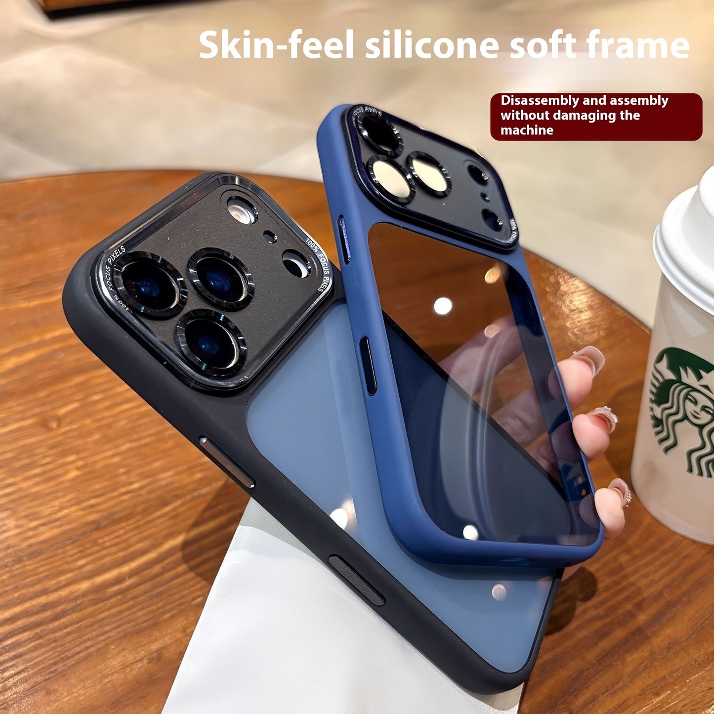 Phone Case Integrated AI Button Metal Lens Protective Cover