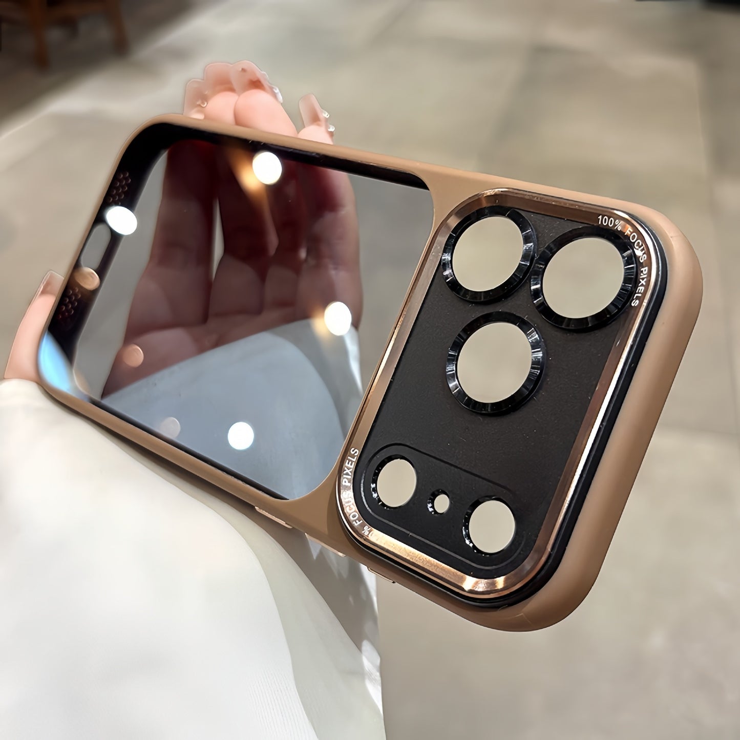 Phone Case Integrated AI Button Metal Lens Protective Cover